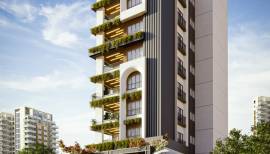 Proyecto de aptos en construcción en Paraíso